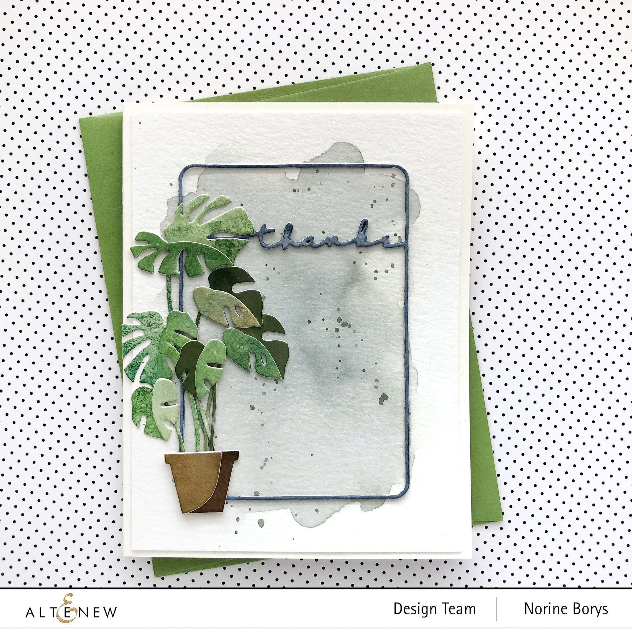 ALTENEW -Monstera 3D Die Set - 2