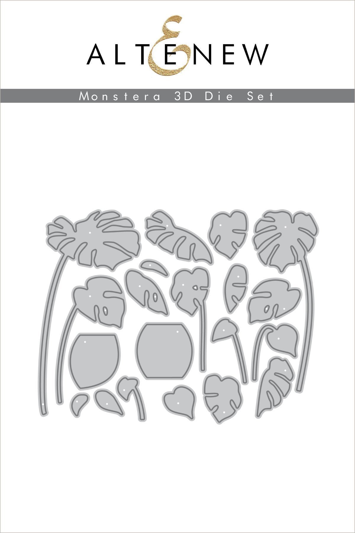 ALTENEW -Monstera 3D Die Set