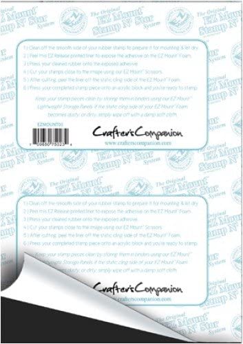  Crafter's Companion EZ Mount Foam Sheet -   (8.5" X 11")