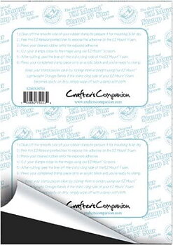  Crafter's Companion EZ Mount Foam Sheet -   (8.5" X 11")