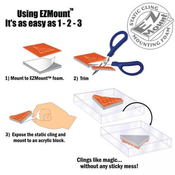  Crafter's Companion EZ Mount Foam Sheet -   (8.5" X 11") - 2