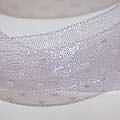 DOTTED ORGANZA RIBBON Lavendel  10 mm   3/8"  2 METER/fp