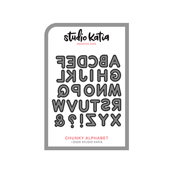 STUDIO KATIA-CHUNKY ALPHABET