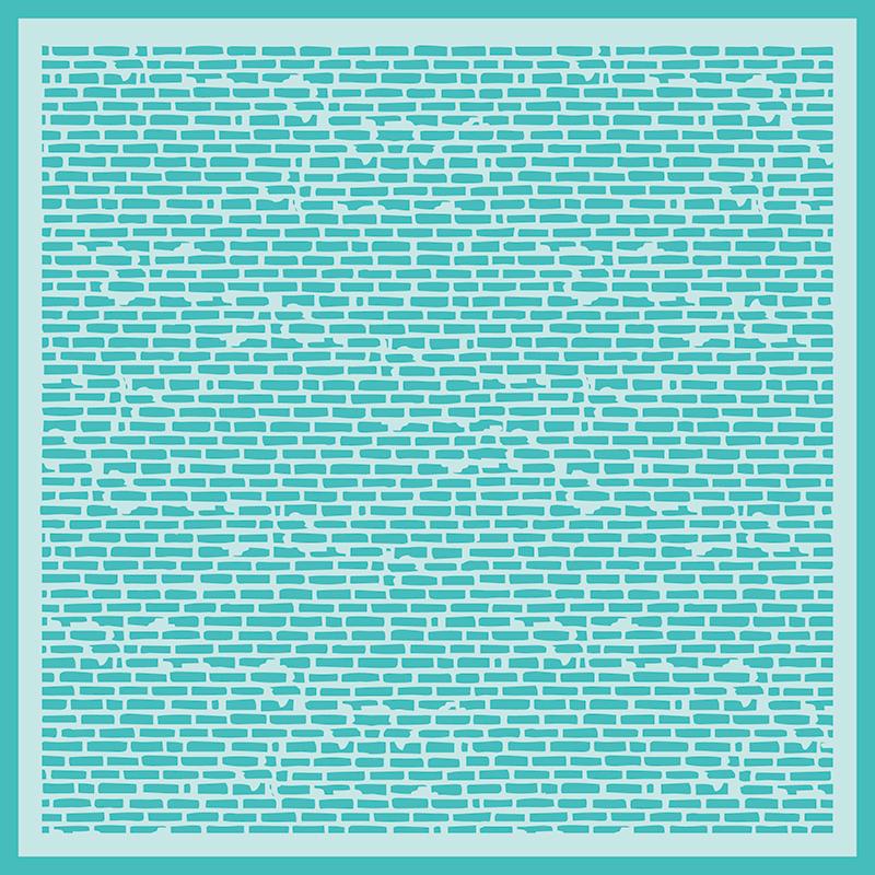 HONEY BEE STAMPS-Salvaged Brick | Background Stencil