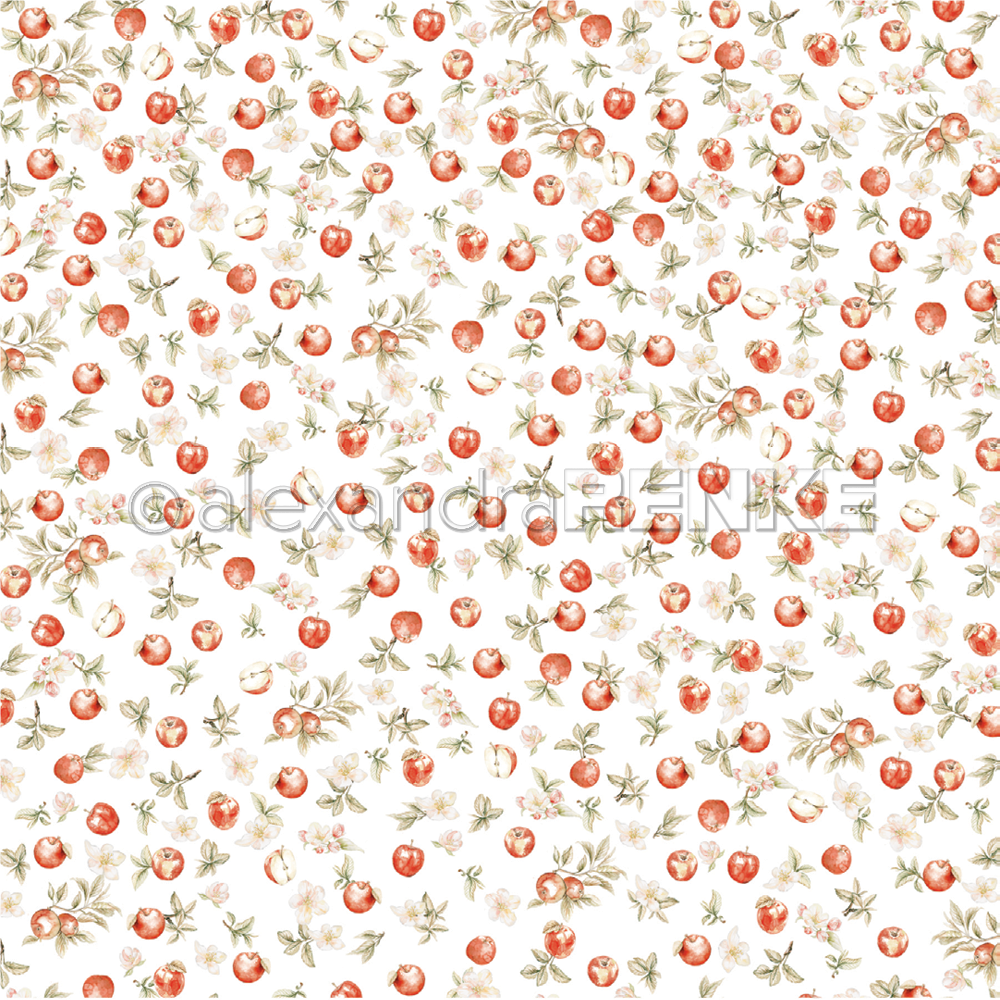ALEXANDRA RENKE-Design paper 'Apple garden'