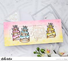 STUDIO KATIA-MINI BIRTHDAY CAKE - 4