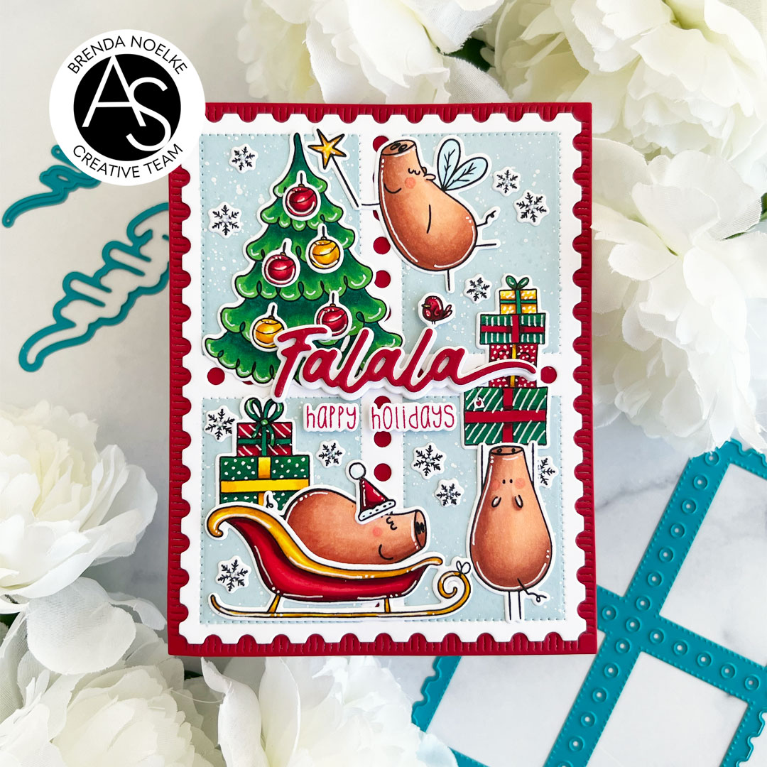 ALEX SYBERIA DESIGNS Postage Stamps Cover Die - 3