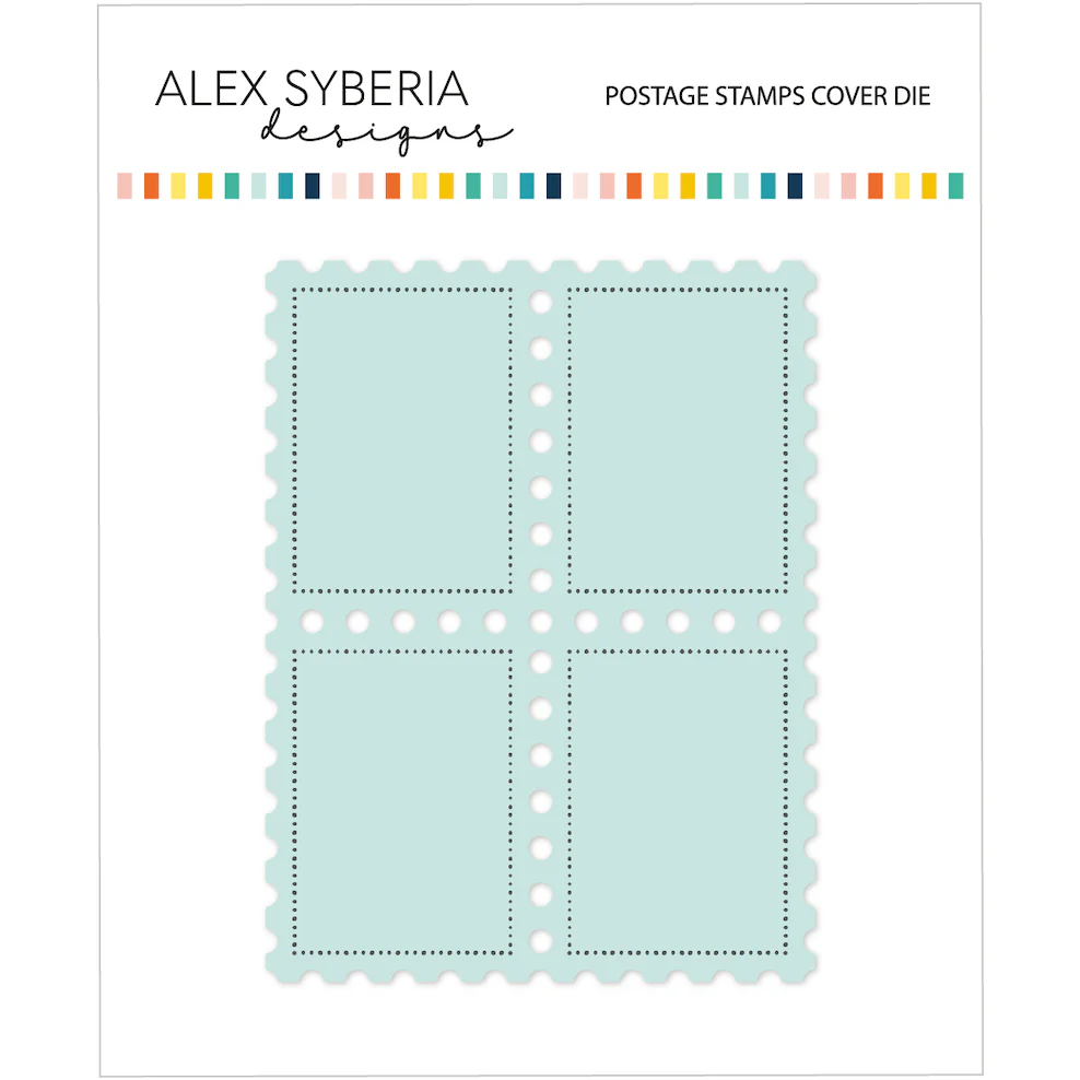 ALEX SYBERIA DESIGNS Postage Stamps Cover Die