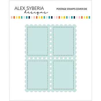 ALEX SYBERIA DESIGNS Postage Stamps Cover Die