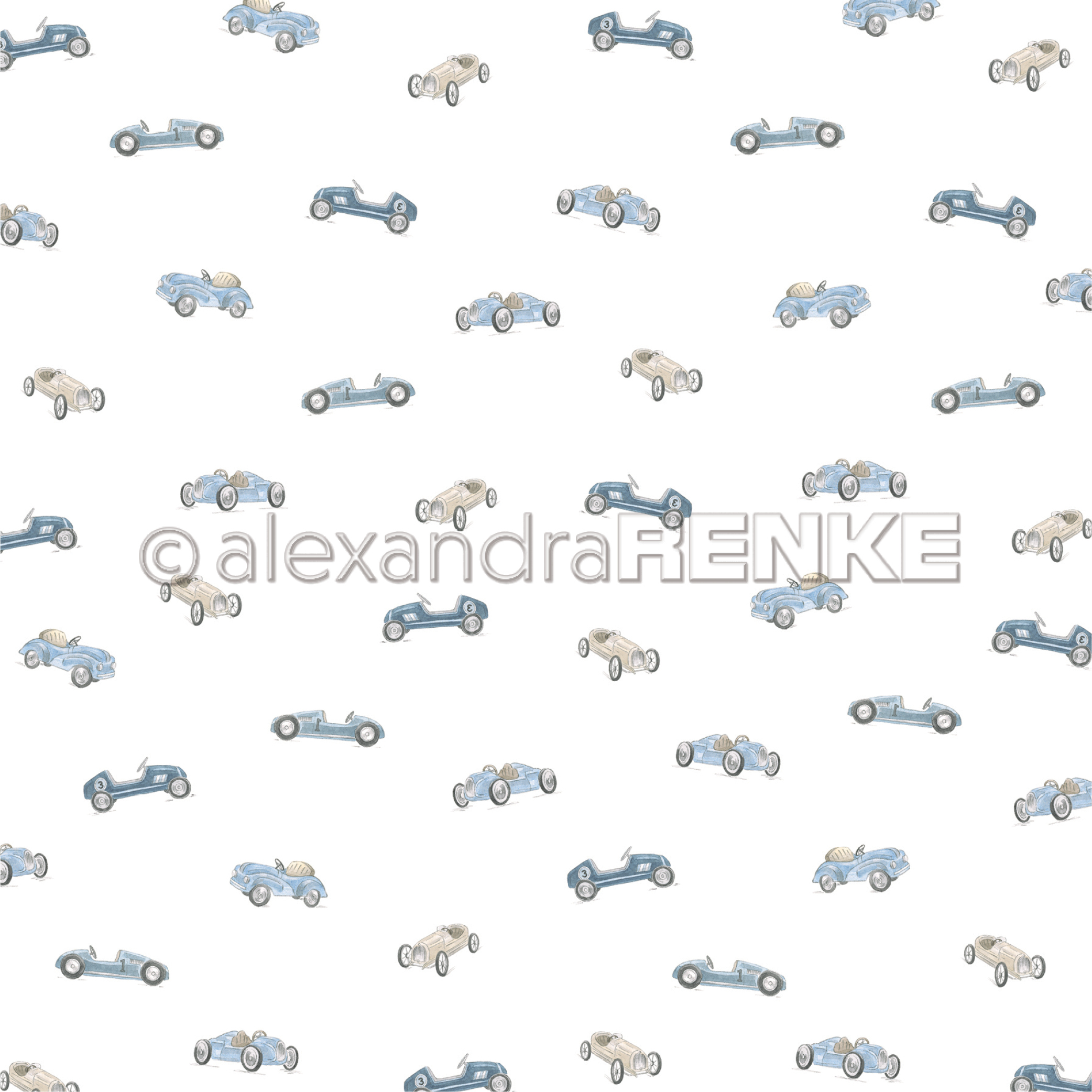 ALEXANDRA RENKE-Design paper 'Toy Cars'