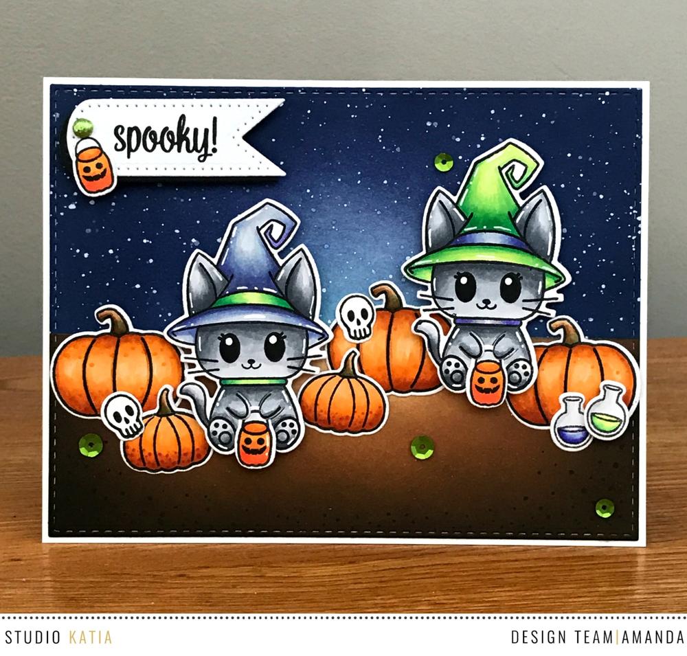 STUDIO KATIA-MEOWY HALLOOWEEN DIES - 5