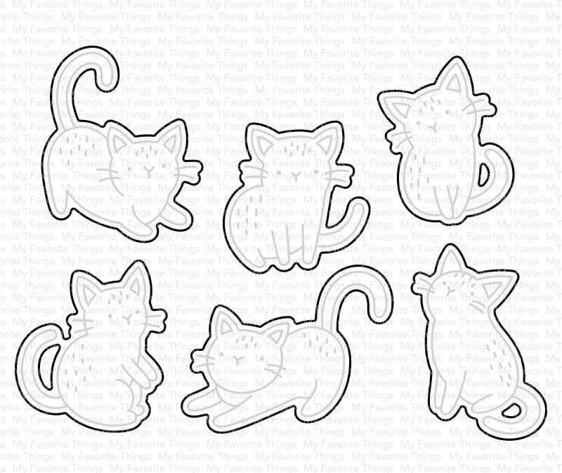 MY FAVORITE THINGS -Mini Meows Die-namics 
