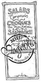 MAGNOLIA SM12 French Menu