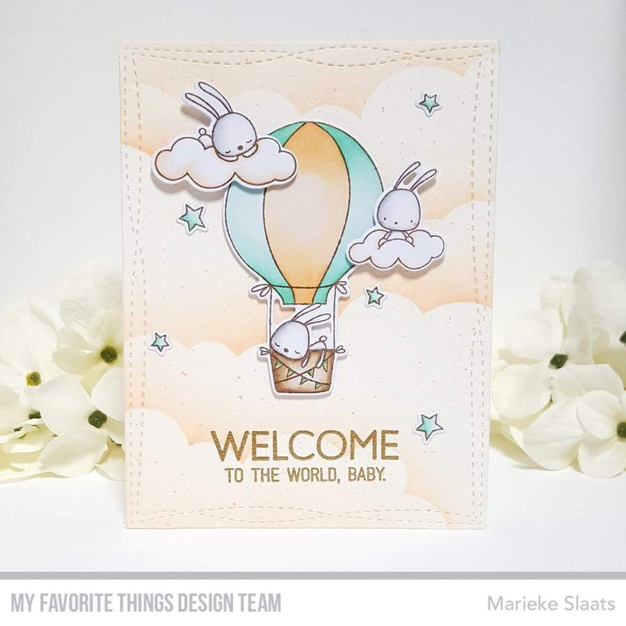 MY FAVORITE THINGS -Sky-High Friends  STAMP & DIES  - 13