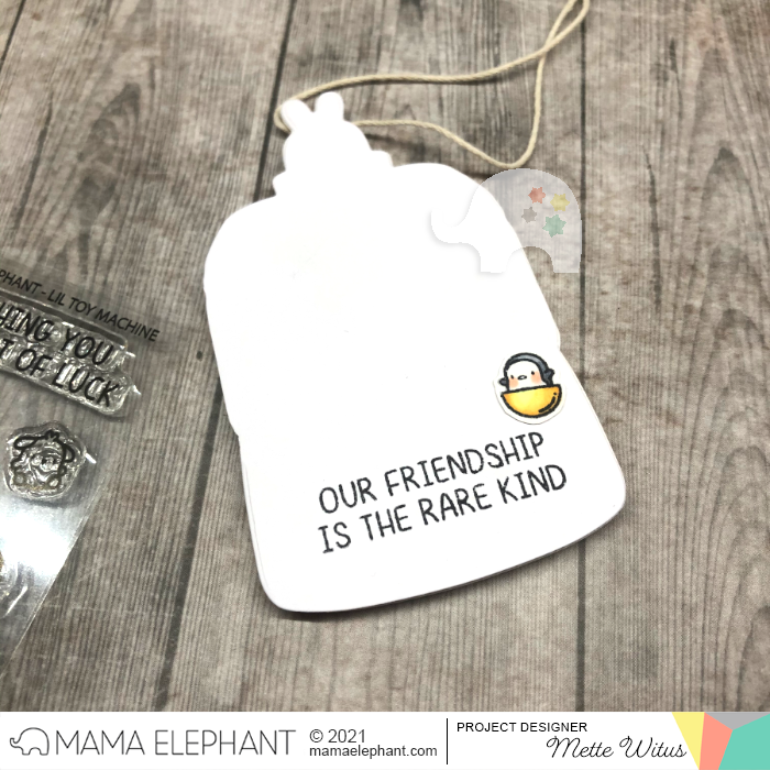 MAMA ELEPHANT-LIL TOY MACHINE STAMP & DIE SET - 11