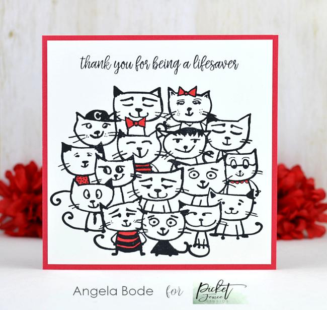 PICKET FENCE STUDIOS -Litter of Cats Clear Stamps - 3