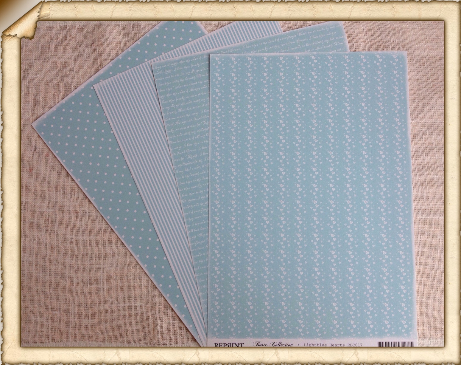 Reprint Basic Collection A4 Light Blue