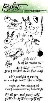 PICKET FENCE STUDIOS -Santa's Sleigh Ride
