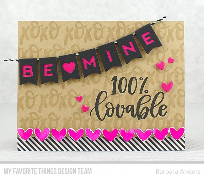 My Favorite Things Black & White Stripes 6x6 Inch Paper Pack - 10
