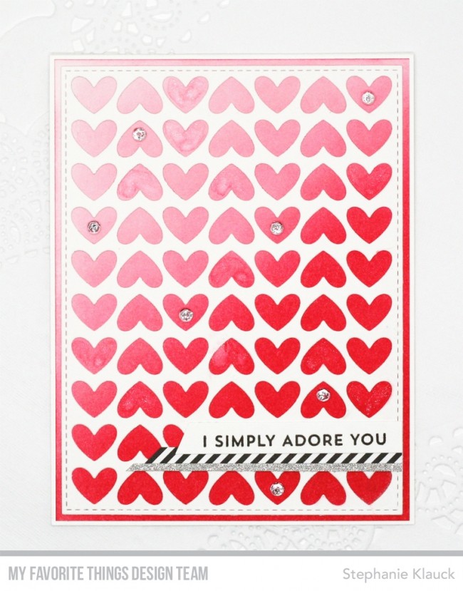 My Favorite Things Black & White Stripes 6x6 Inch Paper Pack - 6