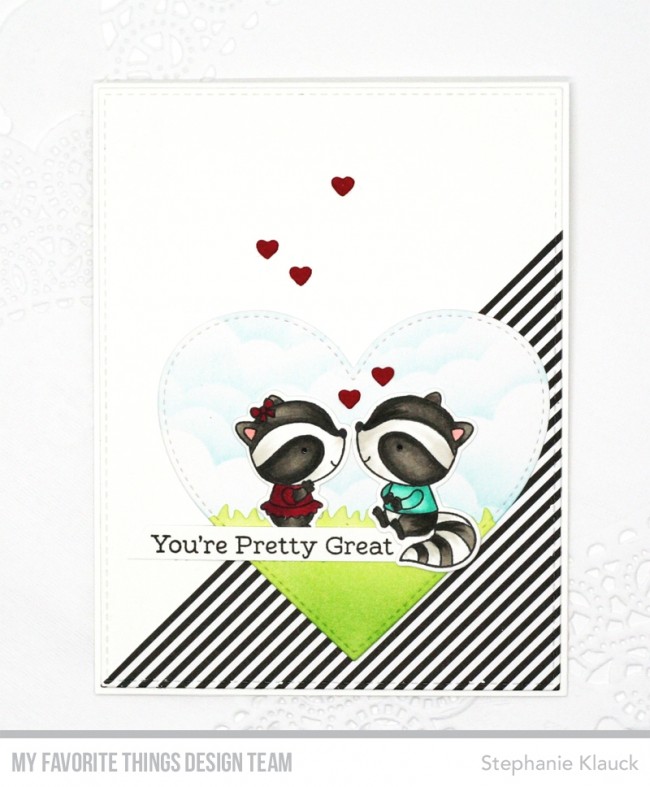 My Favorite Things Black & White Stripes 6x6 Inch Paper Pack - 7