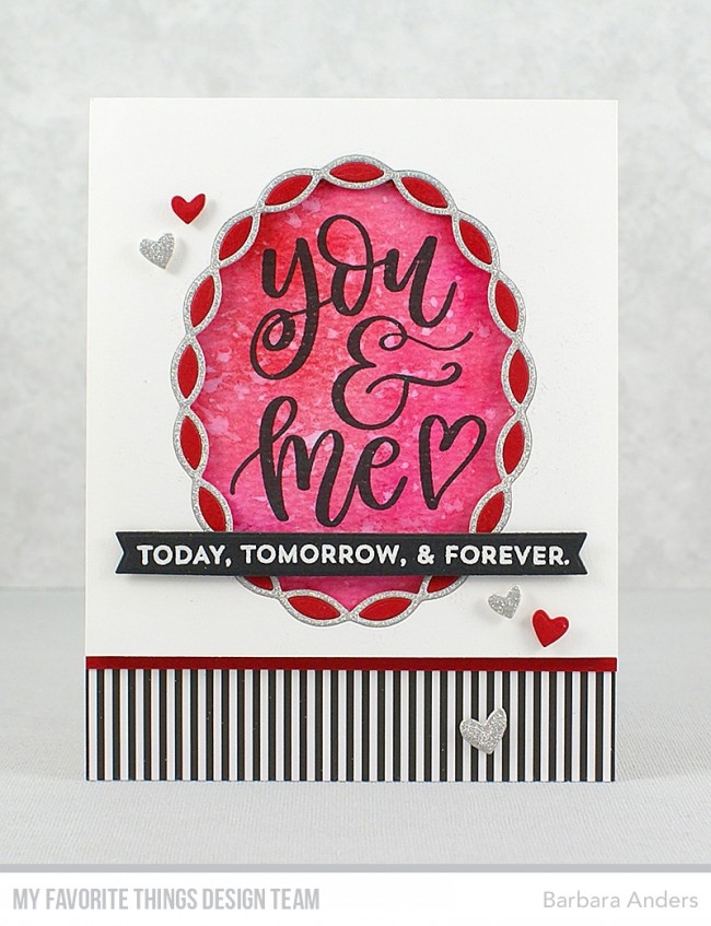 My Favorite Things Black & White Stripes 6x6 Inch Paper Pack - 9