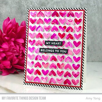 My Favorite Things Black & White Stripes 6x6 Inch Paper Pack