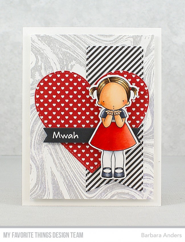 My Favorite Things Black & White Stripes 6x6 Inch Paper Pack - 5