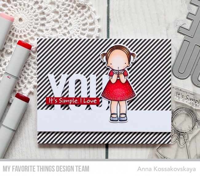 My Favorite Things Black & White Stripes 6x6 Inch Paper Pack - 4