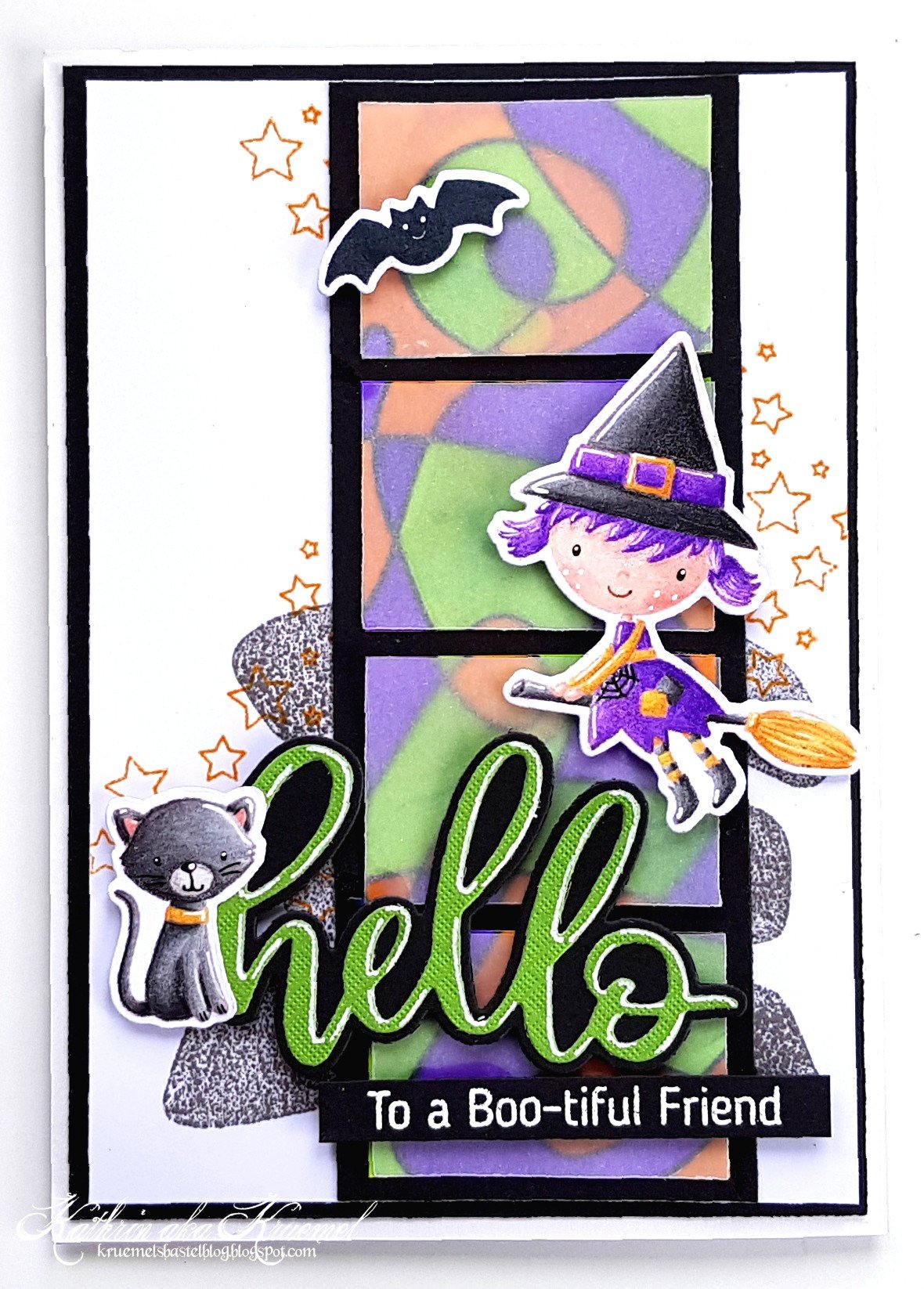 MY FAVORITE THINGS-Best Witches  STAMP & DIE SET - 6