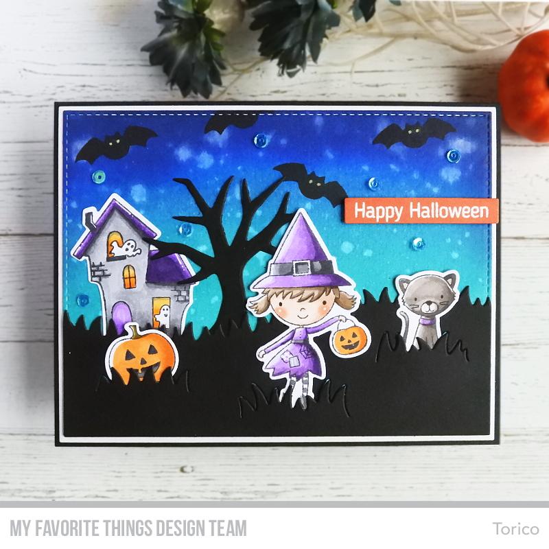 MY FAVORITE THINGS-Best Witches  STAMP & DIE SET - 5