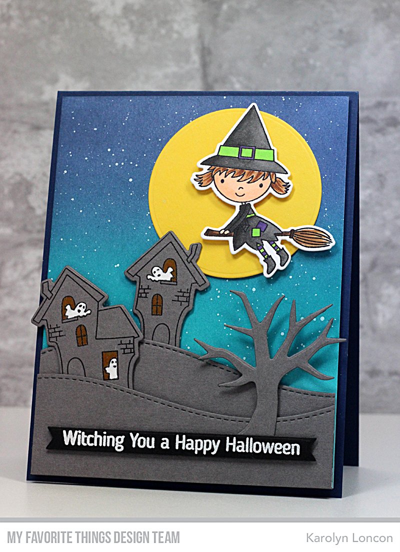 MY FAVORITE THINGS-Best Witches  STAMP & DIE SET - 7