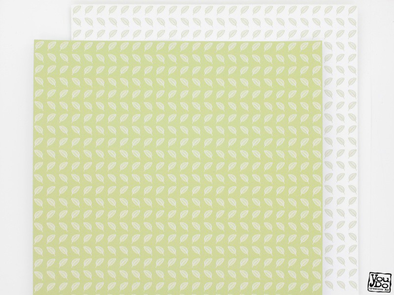 YOU DO Paper 12 tum Leaves Green  