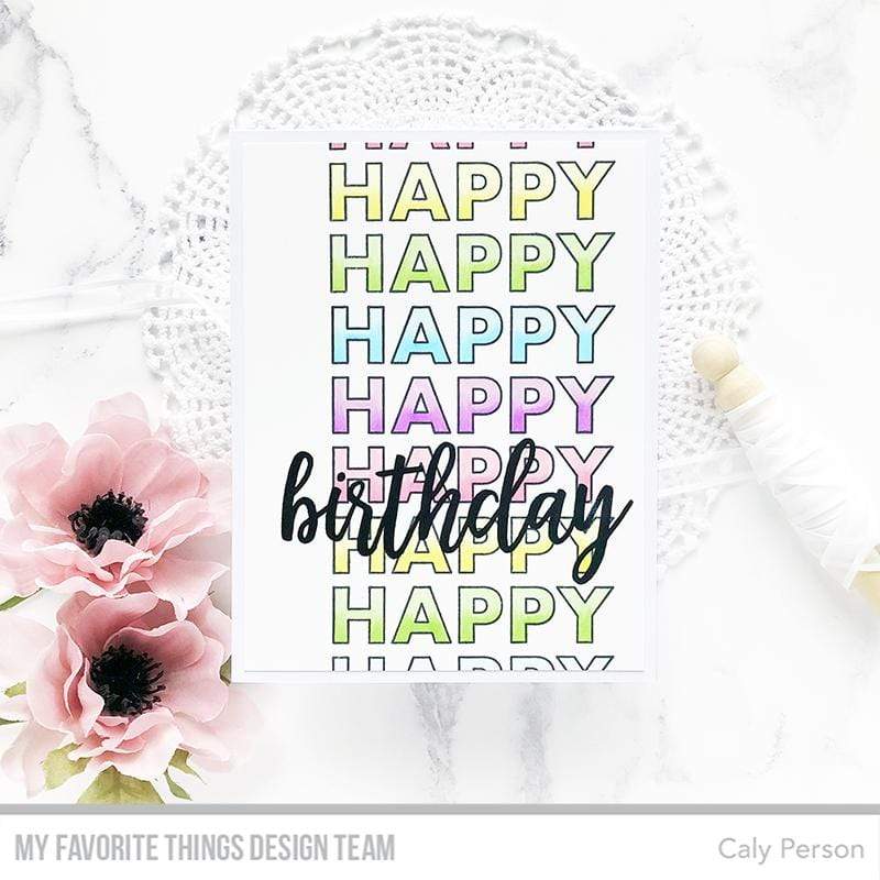 MY FAVORITE THINGS -Happy Happy Happy Birthday - 3
