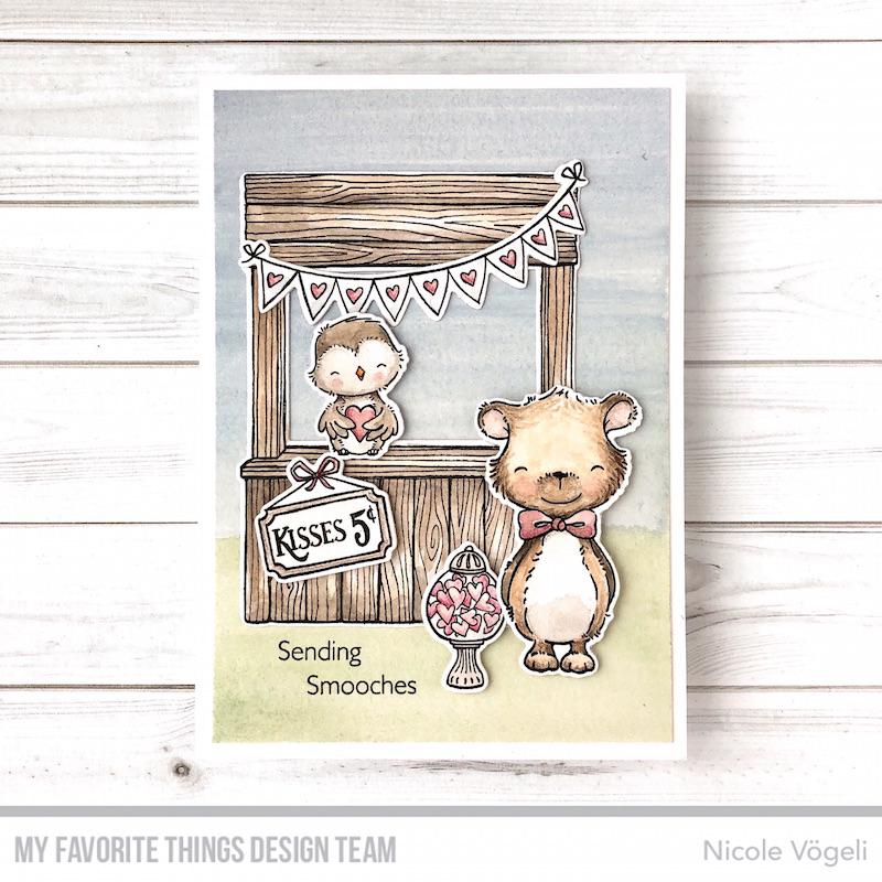 MY FAVORITE THINGS -SY Kissing Booth  STAMP & DIE SET - 3