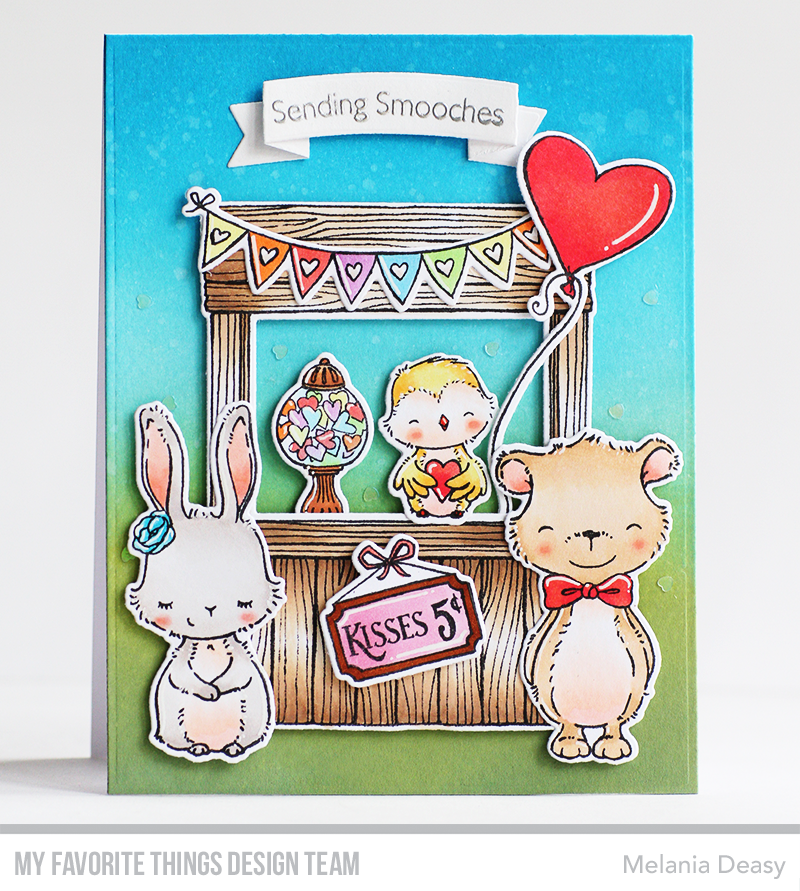 MY FAVORITE THINGS -SY Kissing Booth  STAMP & DIE SET - 9