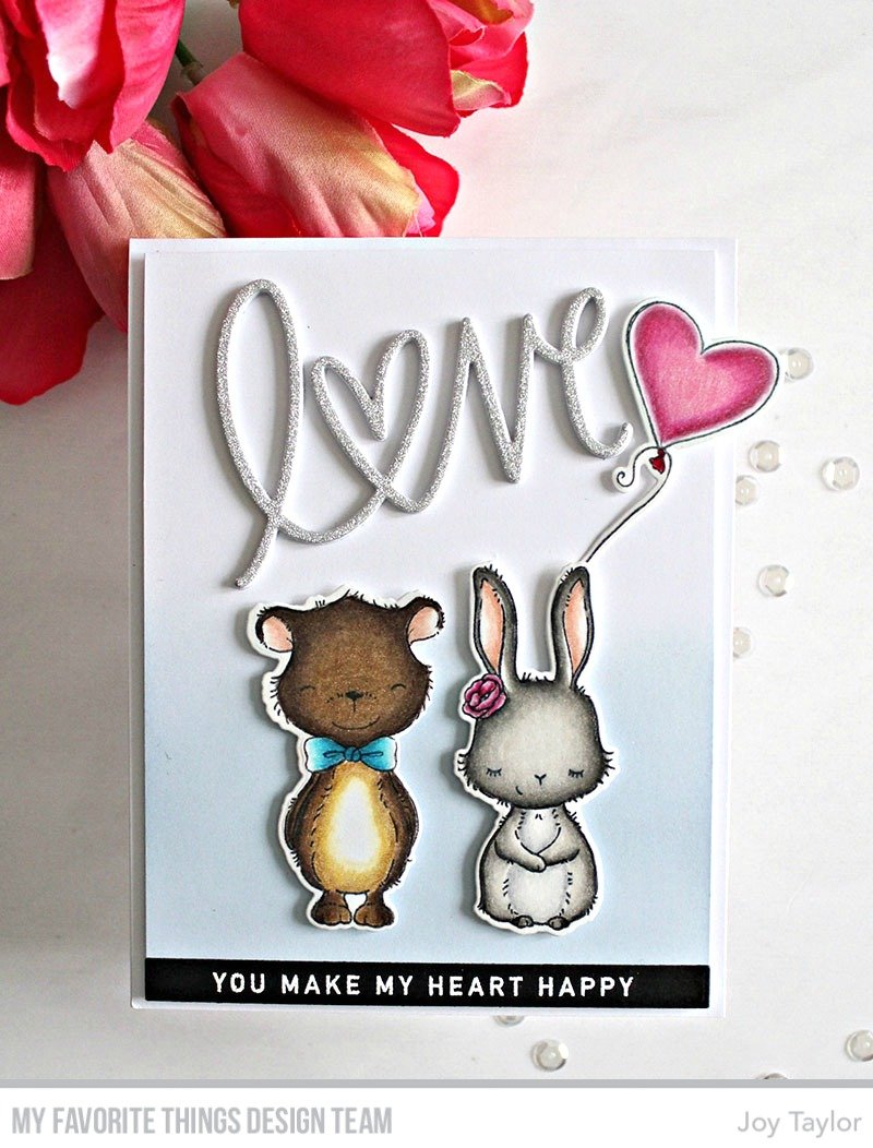 MY FAVORITE THINGS -SY Kissing Booth  STAMP & DIE SET - 8