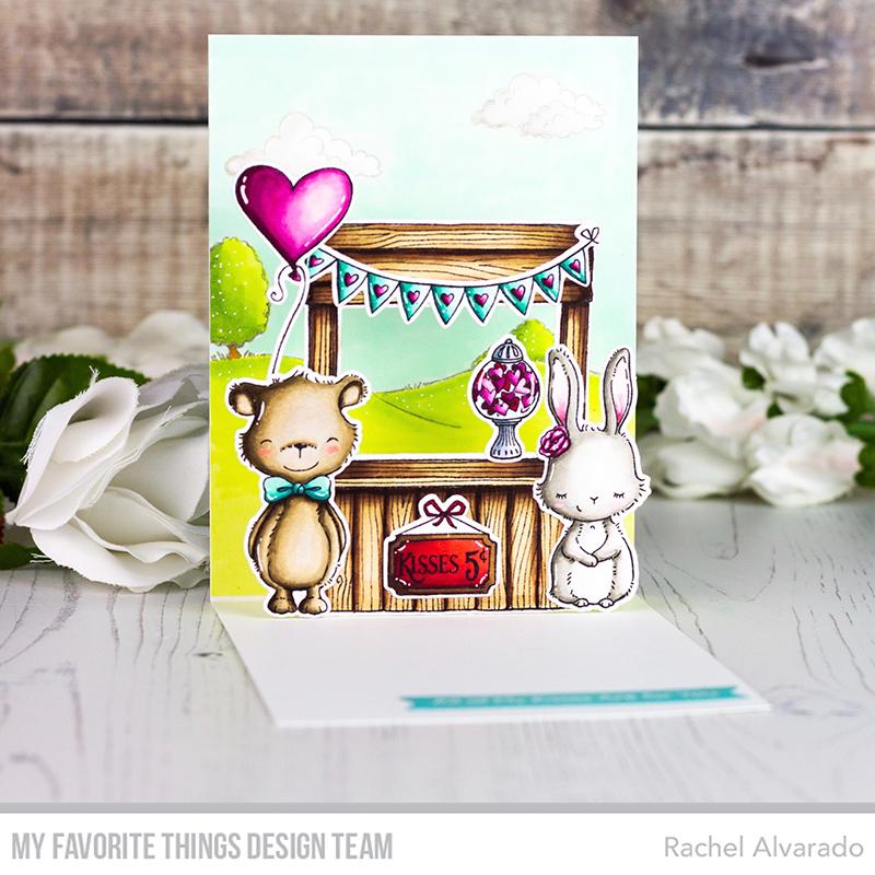 MY FAVORITE THINGS -SY Kissing Booth  STAMP & DIE SET - 6
