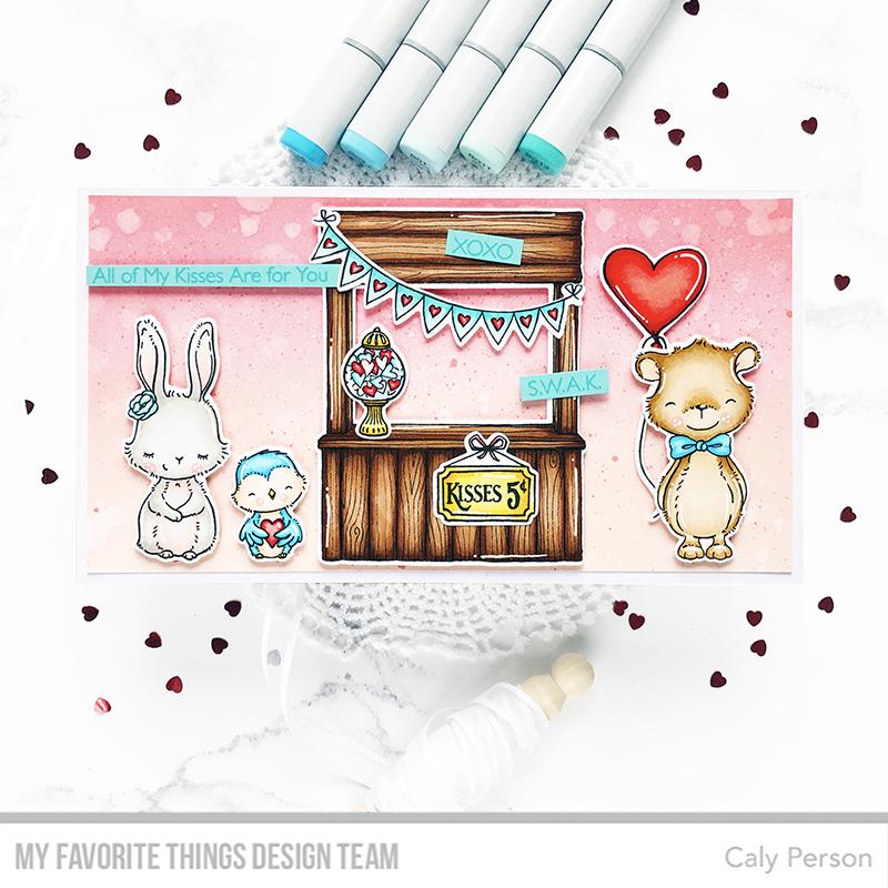 MY FAVORITE THINGS -SY Kissing Booth  STAMP & DIE SET - 5
