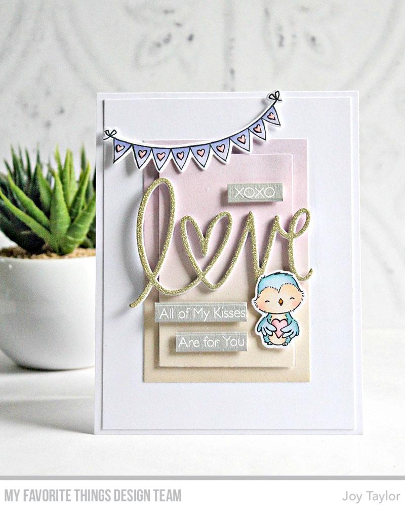 MY FAVORITE THINGS -SY Kissing Booth  STAMP & DIE SET - 7