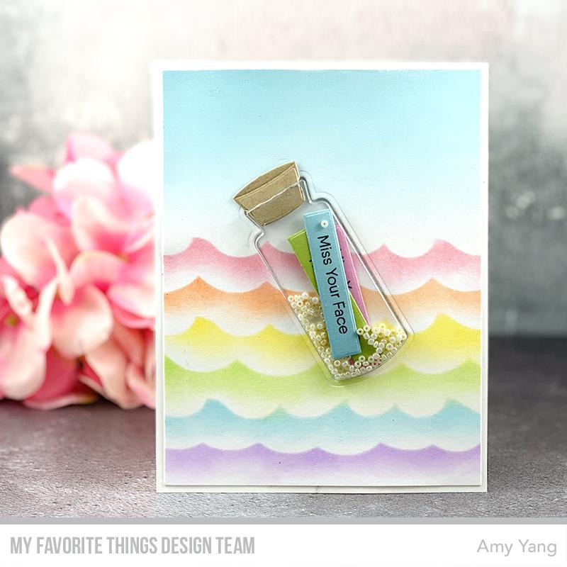 MY FAVORITE THINGS -Wave Maker Stencil - 3