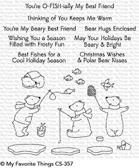 MY FAVORITE THINGS-Beary Best Friends STAMP & DIE SET - Ljuva Änglar