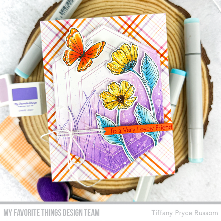 MY FAVORITE THINGS -Orange Sherbet Paper Pad - 7