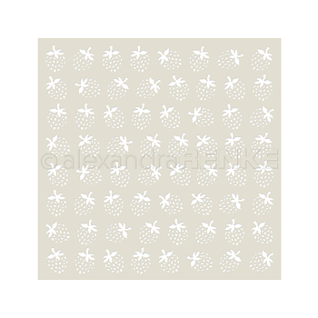 ALEXANDRA RENKE-Stencil 'Strawberries pattern'