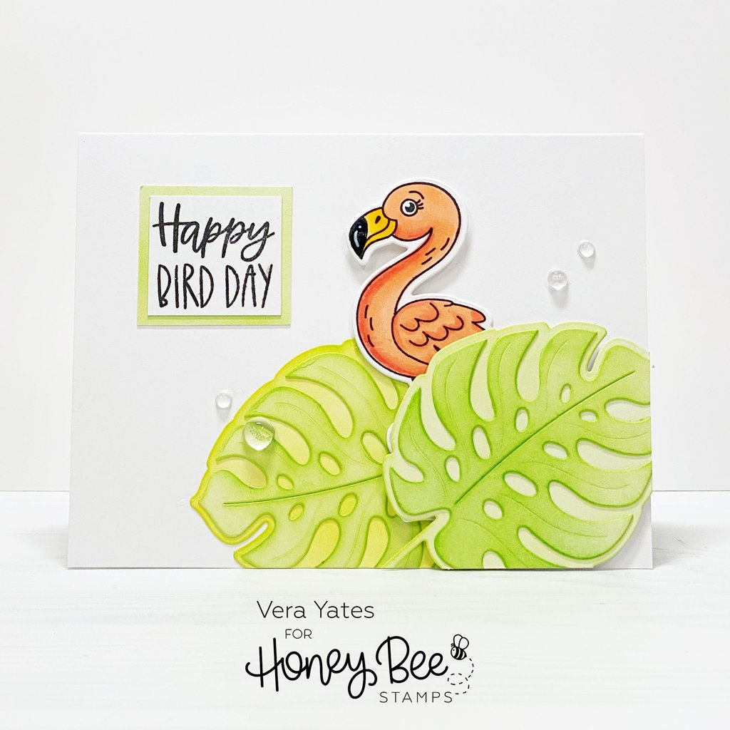 HONEY BEE STAMPS-Birds of Paradise | 6x8 Stampe & Die Set - 8