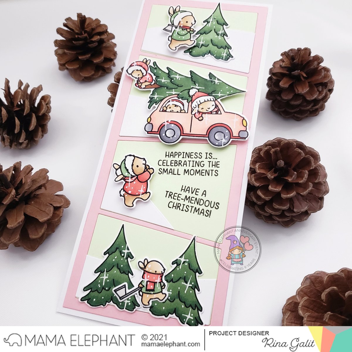 MAMA ELEPHANT-TREE PICKING  - 2