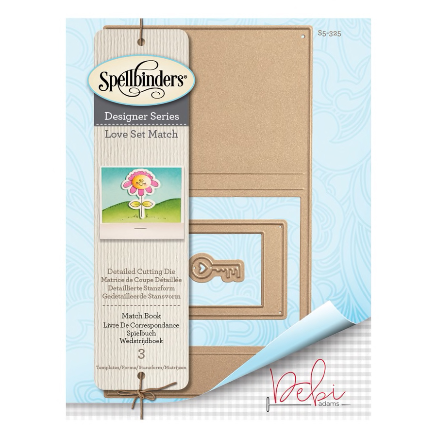 SPELLBINDERS-  MATCH BOOK ETCHED DIES LOVE SET MATCH  BUNDLE 