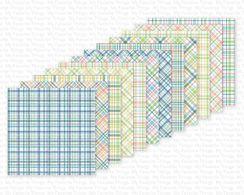 MY FAVORITE THINGS -Subtle Plaids Paper Pad