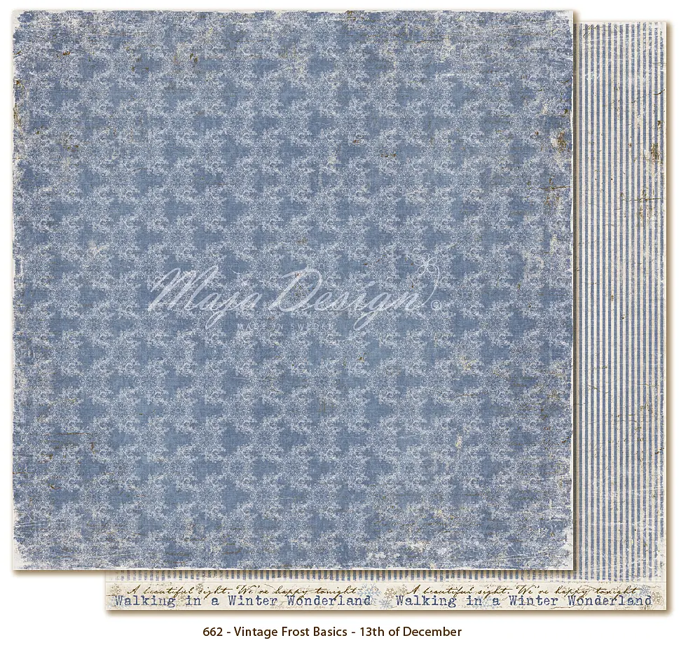 MAJA DESIGN Vintage Frost Basics - 13th of Dec