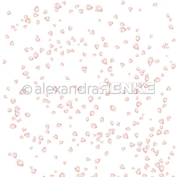 ALEXANDRA RENKE-Design paper 'Strawberry flurry'